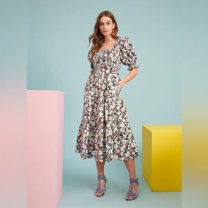 Rachel Parcell Midi Floral Dress XS